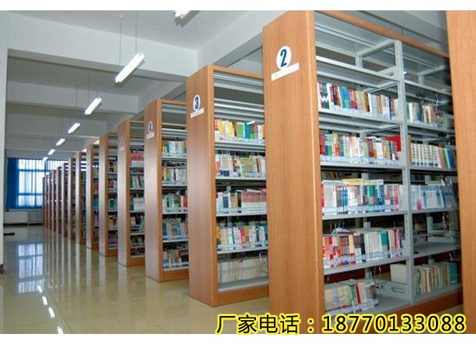 学生图书室双柱书架